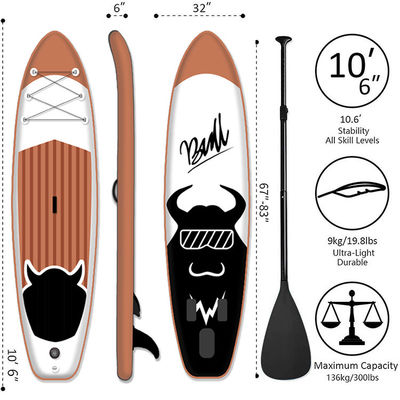 Ocean Waters Inflatable Paddle Board Stand For Touring Sup