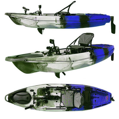 Huarui Single Person Sit On Top Pedal Fishing Kayak 3.32m*0.9m