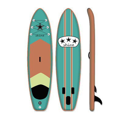 17.5lbs Soft Board Surfboard Inflatable Stand Up Paddle Board